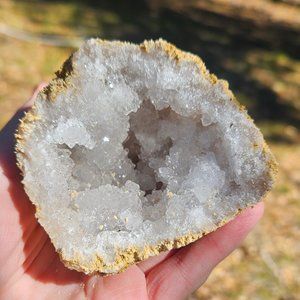Medium Size Sugar Quartz Geode